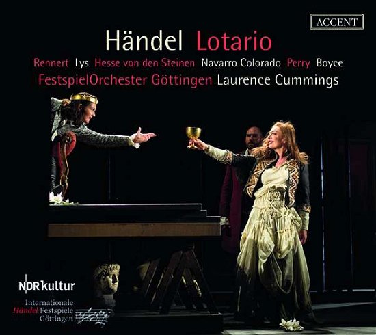 Cover for Handel / Cummings / Lowrey · Lotario (CD) (2017)