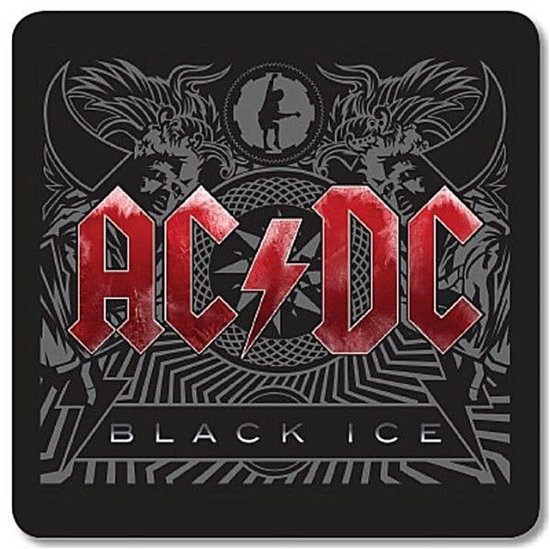 Cover for AC/DC · AC/DC Black Ice Single Coaster (MERCH)