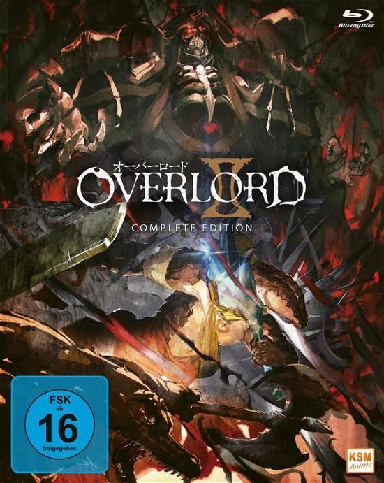 Cover for Overlord - Complete Edition - Staffel 2 (3 Blu-rays) (Blu-ray) [Complete edition] (2020)