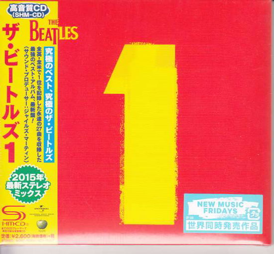 1 - The Beatles - Musiikki - UNIVERSAL - 4988031125083 - perjantai 6. marraskuuta 2015