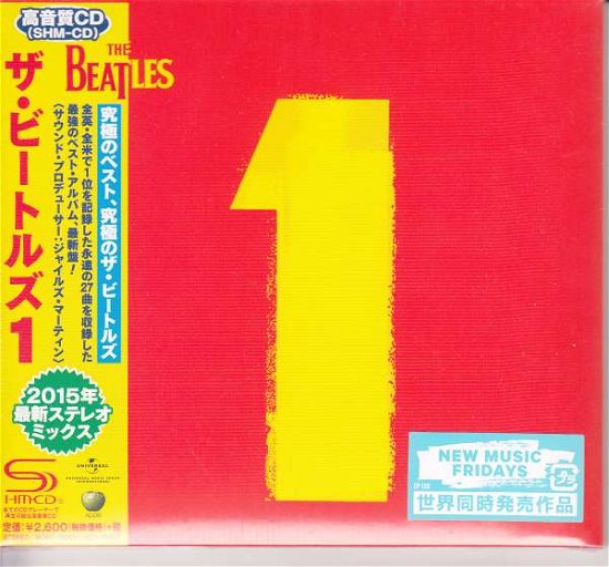 1 - The Beatles - Muziek - UNIVERSAL MUSIC JAPAN - 4988031125083 - 6 november 2015