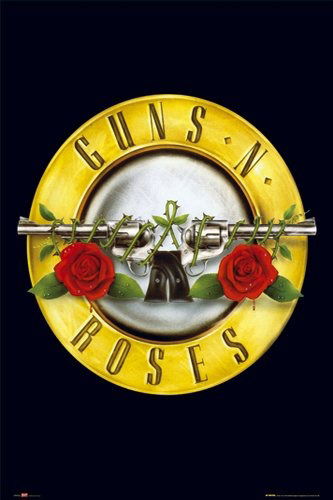 Cover for Großes Poster · GUNS N ROSES  - Poster Logo (91.5x61) (Leksaker) (2019)