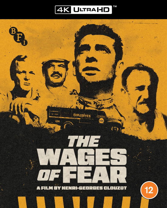 Cover for Wages of Fear · The Wages Of Fear (Blu-Ray) (2024)