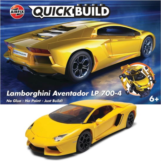 Cover for Lamborghini Adventador New · Airfix QUICKBUILD - LAMBORGHINI AVENTADOR Model Toy (Paperback Book) (2024)