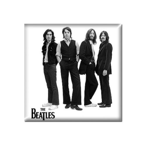 The Beatles Fridge Magnet: White Album Iconic Image - The Beatles - Merchandise - Apple Corps - Accessories - 5055295321083 - October 17, 2014