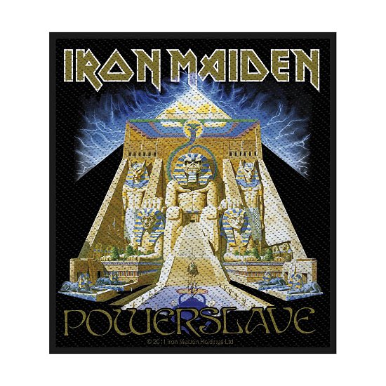 Cover for Iron Maiden · Iron Maiden Standard Woven Patch: Powerslave (Retail Pack) (Patch) [Black edition] (2019)