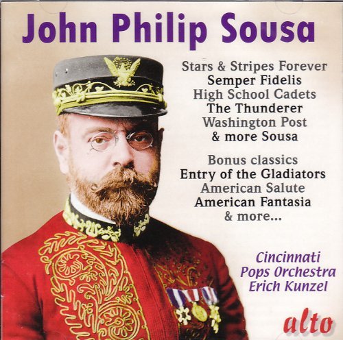 Cover for Cincinnati Pops / Kunzel · Sousa Marches. Polkas / Fucik Gladiators Etc (CD) (2000)