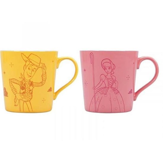 Set Of 2 Mugs - Woody & Bo Peep - Toy Story - Merchandise - DISNEY - 5055453466083 - 1. marts 2019