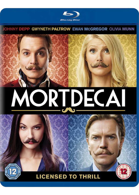 Cover for Mortdecai · Mortdecai [Edizione: Regno Unito] (Blu-ray) (2018)