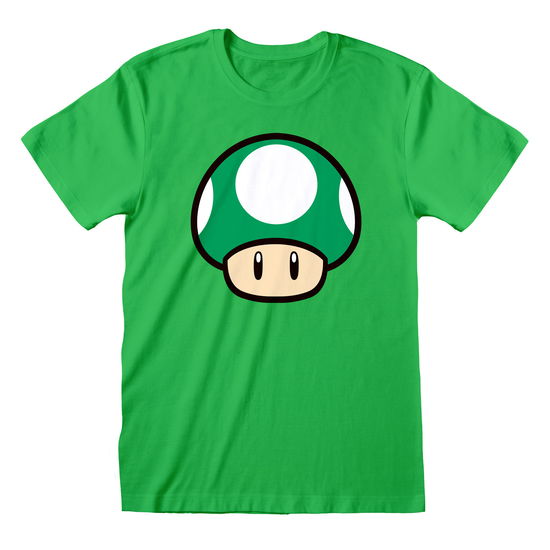 Cover for Nintendo: Super Mario · 1-Up Mushroom (T-Shirt Unisex Tg. S) (MERCH)