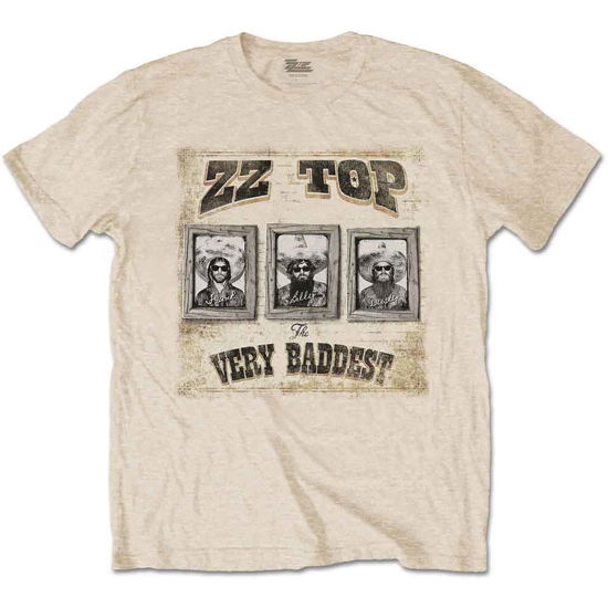 ZZ Top Unisex T-Shirt: Very Baddest - ZZ Top - Merchandise -  - 5056368622083 - 