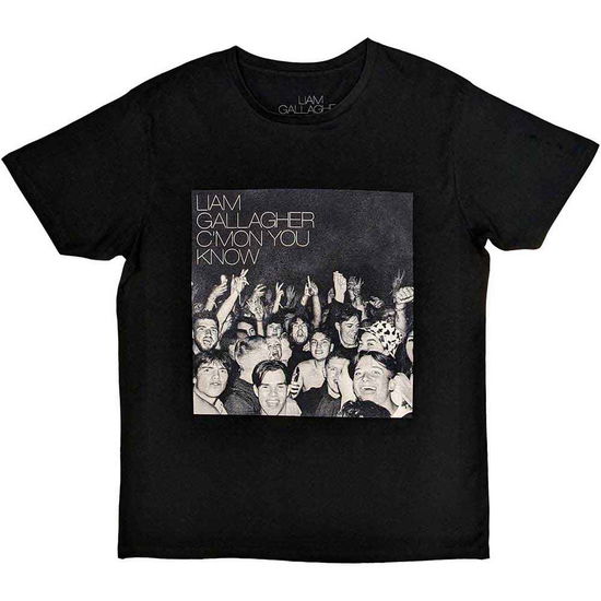 Cover for Liam Gallagher · Liam Gallagher Unisex T-Shirt: C'mon You Know (Black) (T-shirt) [size S] (2023)