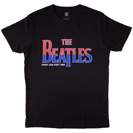 Cover for The Beatles · The Beatles Unisex T-Shirt: First USA Visit (T-shirt) [size S] (2024)