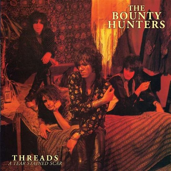 Cover for Kusworth,dave &amp; Bounty Hunters · Threads...a Tear Stained Scar (LP) [Coloured edition] (2018)