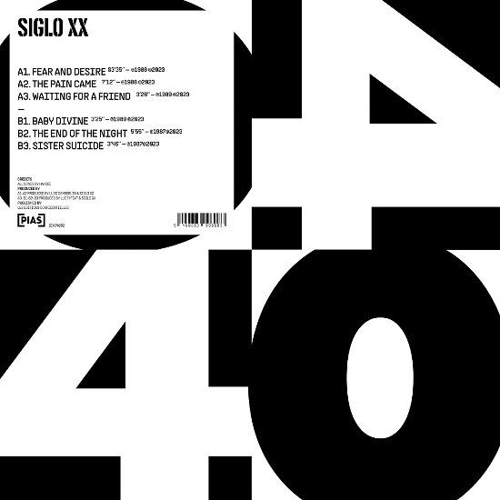 Cover for Siglo Xx · Pias 40 (LP) [EP edition] (2023)