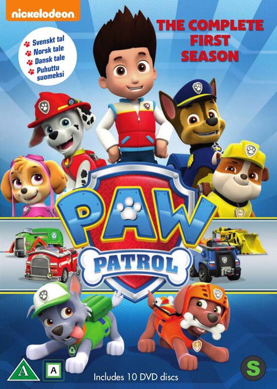 Paw Patrol - The Complete First Season - Paw Patrol - Elokuva - Paramount - 7340112744083 - maanantai 9. huhtikuuta 2018