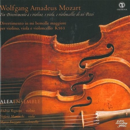 Cover for Mozart / Alea Ensemble · Ein Divertimento a 1 (CD) (2017)