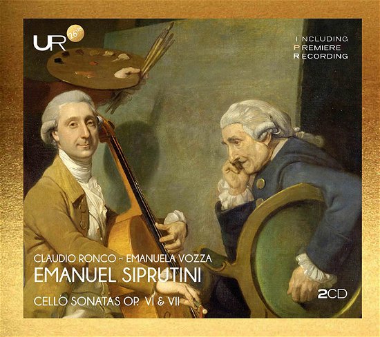 Cover for Claudio Ronco &amp; Emanuela Vozza · Cello Sonatas Op. Vi &amp; Vii (CD) (2024)