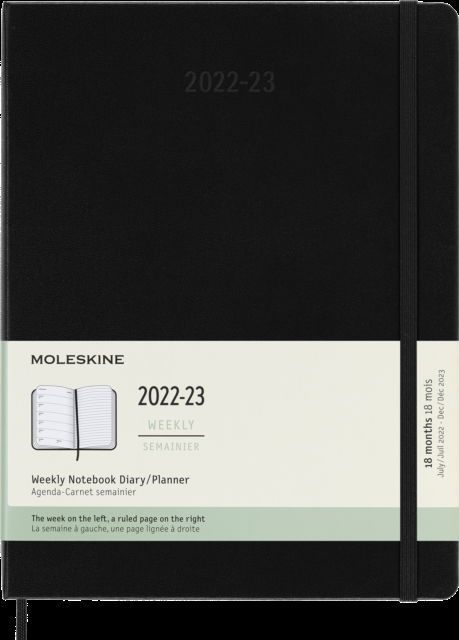 Moleskine 2023 18month Weekly Extra Larg - Moleskine - Annen - MOLESKINE - 8056598851083 - 17. mars 2022