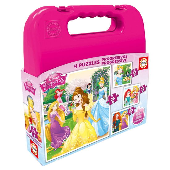 Cover for Educa · Puzzle - 12-16-20-25 Disney Princess (80-16508) (Toys)