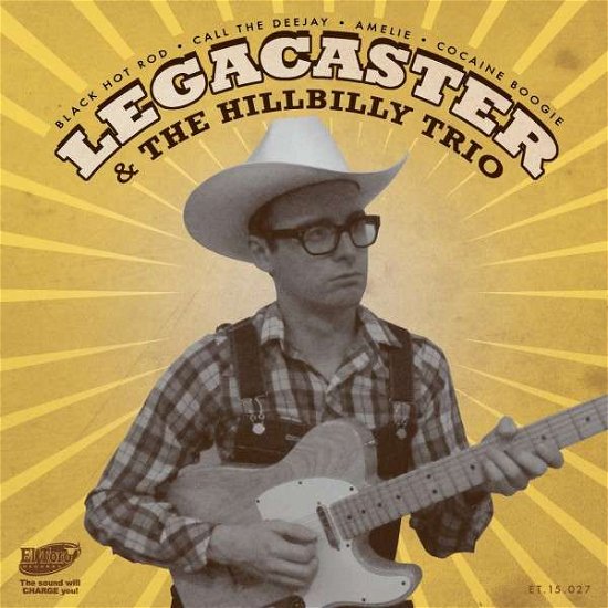 Cover for Legacaster &amp; The Hillbilly Trio · Black Hot Rod (LP) (2015)