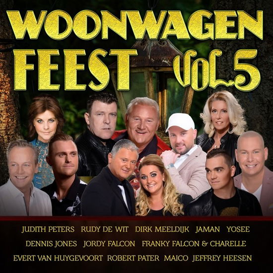 Cover for Woonwagen Feest 5 (CD) (2020)