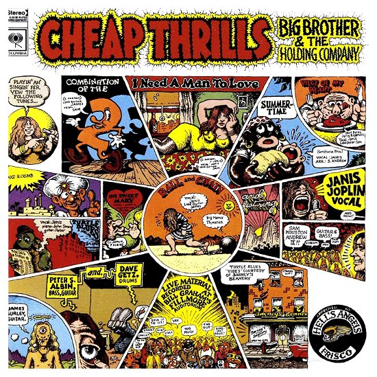 Cover for Big Brother &amp; The Holding Company · Cheap Thrills (LP) [180 gram edition] (2012)