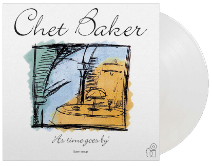 Cover for Chet Baker · As Time Goes By (Cyrstal Clear Vinyl) by Chet Baker (VINIL) [Coloured edition] (2023)