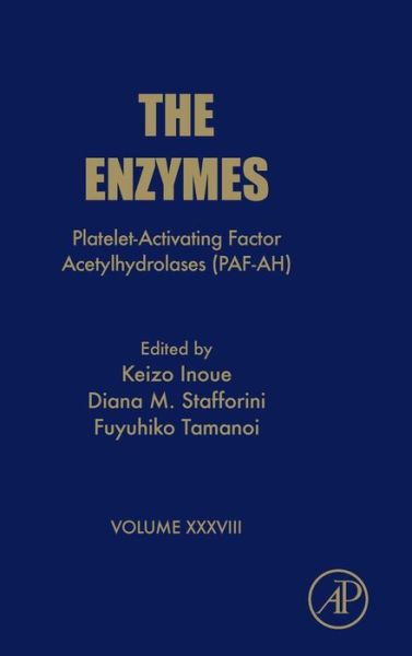 Cover for Platelet-Activating Factor Acetylhydrolases (PAF-AH) - The Enzymes (Gebundenes Buch) (2015)