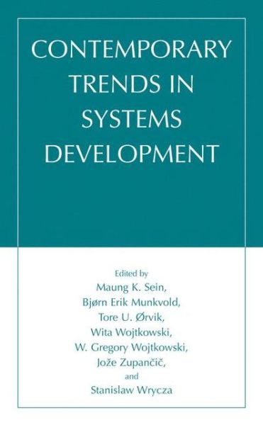 Cover for Maung K Sein · Contemporary Trends in Systems Development (Hardcover Book) (2001)