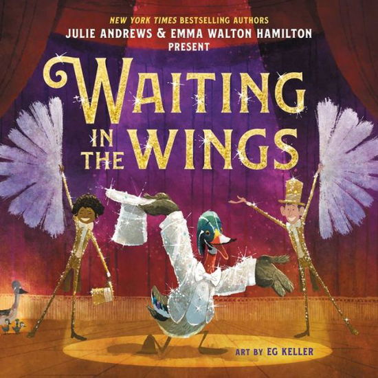 Cover for Emma Walton Hamilton · Waiting in the Wings (Inbunden Bok) (2024)