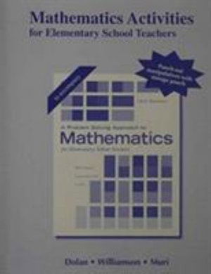 Cover for Dan Dolan · Activities Manual for A Problem Solving Approach to Mathematics for Elementary School Teachers (Paperback Book) (2015)