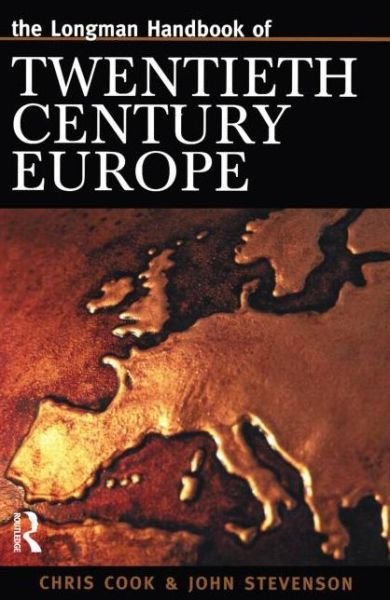 Cover for Chris Cook · Longman Handbook of Twentieth Century Europe - Longman Companions To History (Paperback Book) (2003)