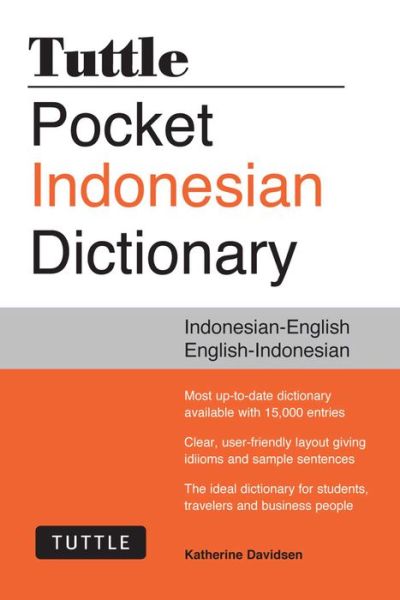 Cover for Katherine Davidsen · Tuttle Pocket Indonesian Dictionary: Indonesian-English English-Indonesian (Pocketbok) (2015)