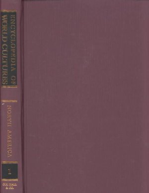 Encyclopedia of World Cultures, Vol. 1: North America - David Levinson - Libros - Macmillan - 9780816118083 - 1 de marzo de 1991