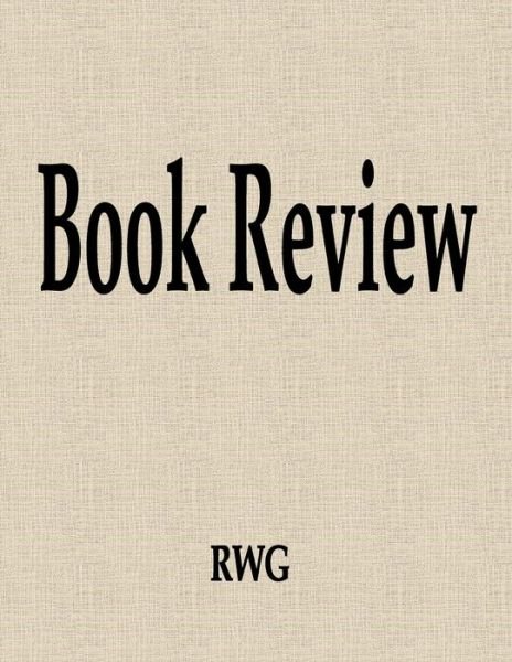 Cover for Rwg · Book Review (Taschenbuch) (2019)