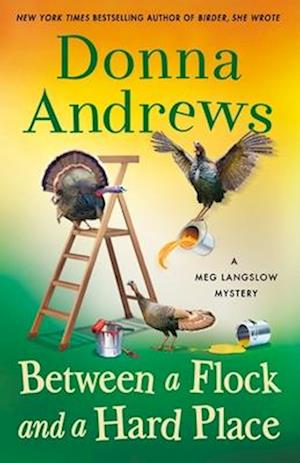 Cover for Donna Andrews · Between a Flock and a Hard Place (Book) (2024)