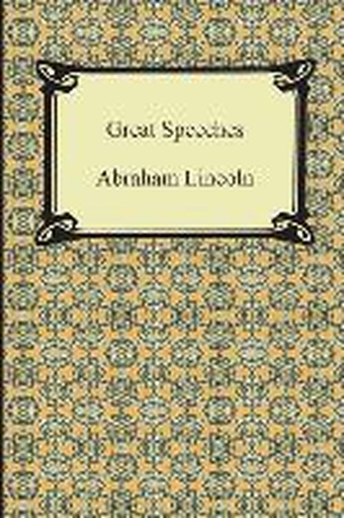 Cover for Abraham Lincoln · Great Speeches (Paperback Book) (2014)