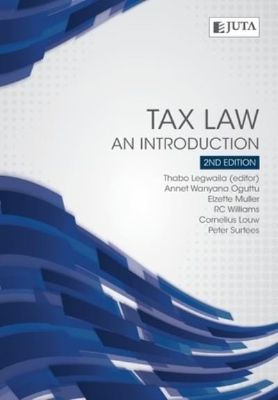 Cover for Annet Wanyana Oguttu · Tax Law An Introduction (Paperback Bog) (2020)
