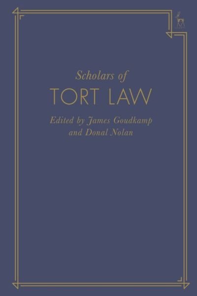 Cover for Goudkamp James · Scholars of Tort Law (Paperback Bog) (2021)