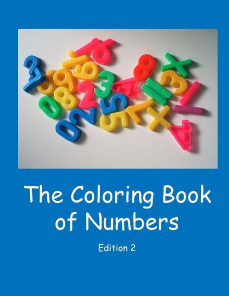 Cover for Lazaros' Blank Books · The Coloring Book of Numbers - Edition 2 (Paperback Book) (2016)