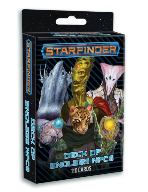 Starfinder Deck of Endless NPCs - Jason Keeley - Książki - Paizo Publishing, LLC - 9781640785083 - 11 kwietnia 2023