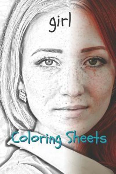 Cover for Coloring Books · Girl Coloring Sheets (Paperback Book) (2019)