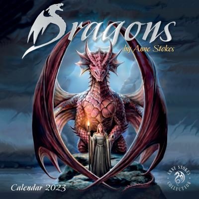Cover for Flame Tree Studio · Dragons by Anne Stokes Wall Calendar 2023 (Art Calendar) (Kalender) [New edition] (2022)