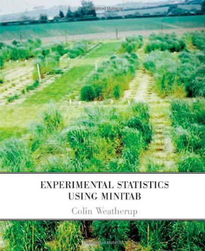 Cover for Colin Weatherup · Experimental Statistics Using Minitab (Paperback Book) (2007)