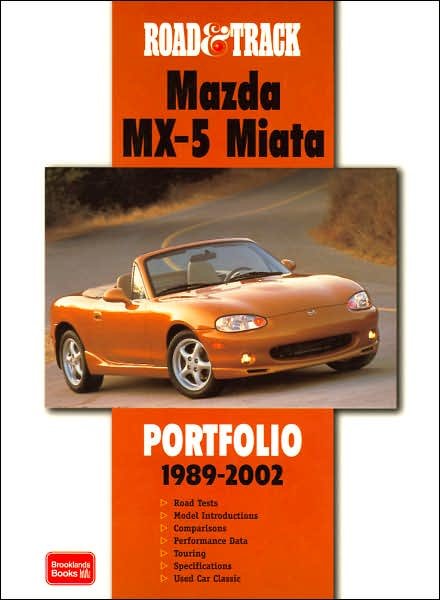 Cover for R M Clarke · Road &amp; Track Mazda Mx-5 Miata 1989-2002 Portfolio (Paperback Bog) (2003)