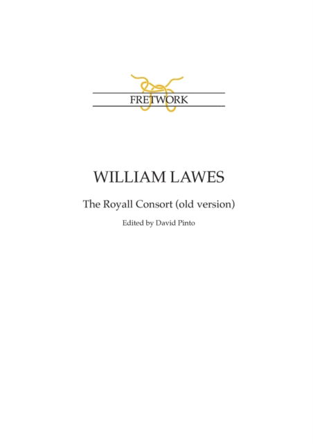 William Lawes - William Lawes - Books - Fretwork Publishing - 9781898131083 - March 31, 2022