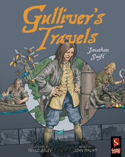 Cover for John Malam · Gulliver's Travels - Classic Comix (Paperback Book) [Illustrated edition] (2022)