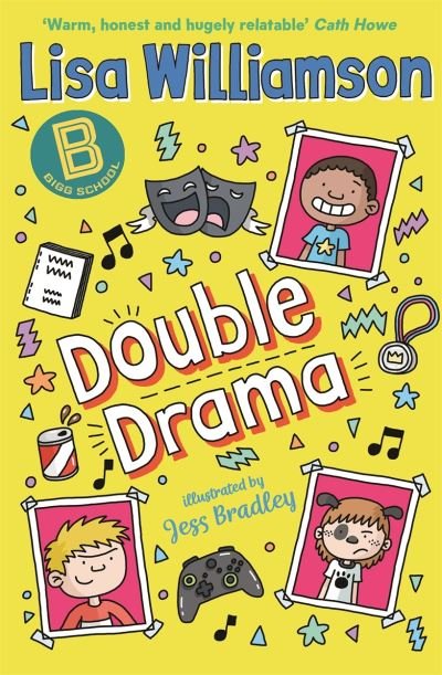 Cover for Lisa Williamson · Bigg School: Double Drama - Bigg School (Paperback Bog) (2024)