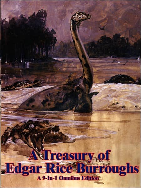 Cover for Edgar Rice Burroughs · A Treasury of Edgar Rice Burroughs (Paperback Bog) (2007)
